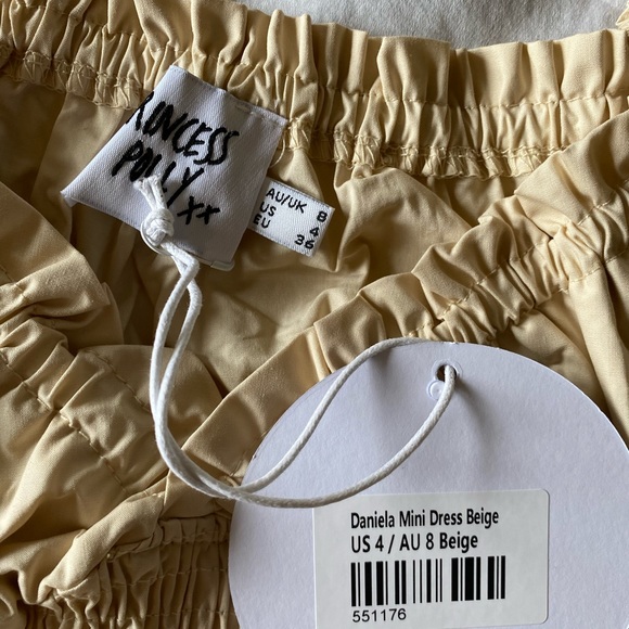 Princess Polly beige Mini Dress - Picture 4 of 4